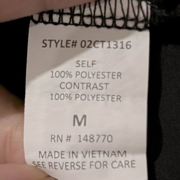 Floral Two-Layer Halter Style Blouse - Picture 7 of 7